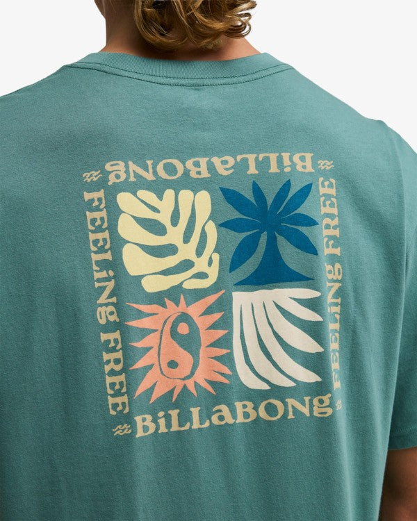 Load image into Gallery viewer, Billabong Men's Surge T-Shirt Sea Green EBYZT00563-SGR
