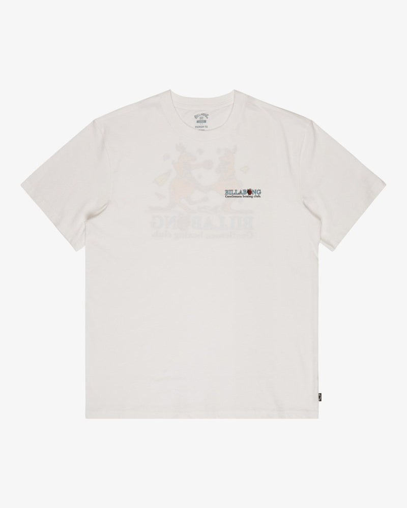 Load image into Gallery viewer, Billabong Men's Gentlemen Short Sleeve T-Shirt White EBYZT00579-WHT
