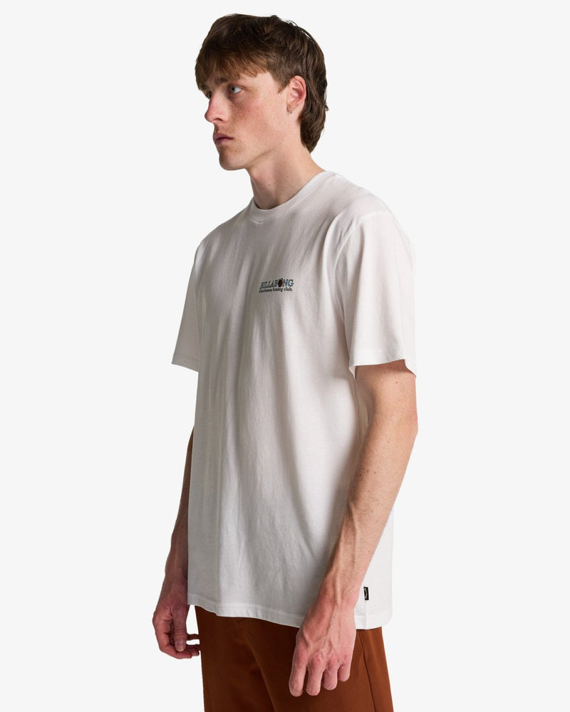 Load image into Gallery viewer, Billabong Men's Gentlemen Short Sleeve T-Shirt White EBYZT00579-WHT

