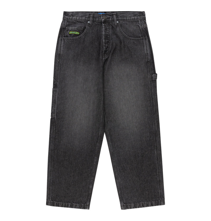 Load image into Gallery viewer, DC Men&#39;s Worker Baggy Carpenter Bac Black EDYDP03432-KVJ0
