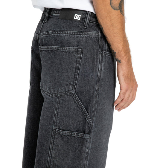 DC Men's Worker Baggy Carpenter Bac Black EDYDP03432-KVJ0