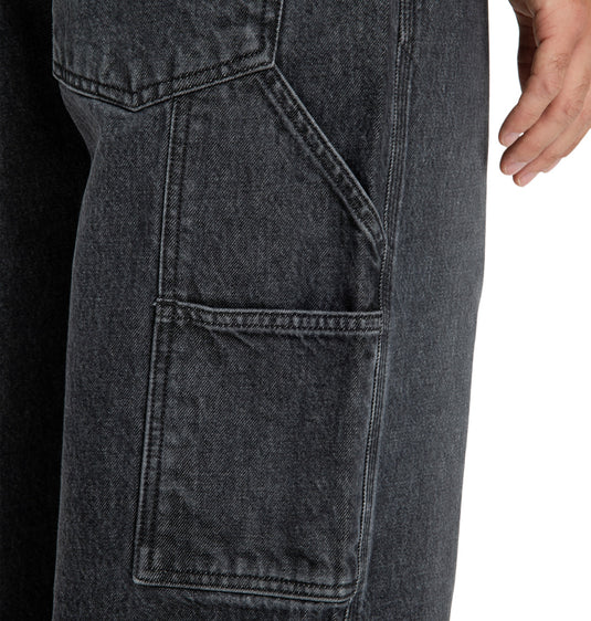 DC Men's Worker Baggy Carpenter Bac Black EDYDP03432-KVJ0