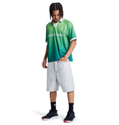 DC Men's Baggy Denim Shorts Wild Dove EDYDS03038-SLA0