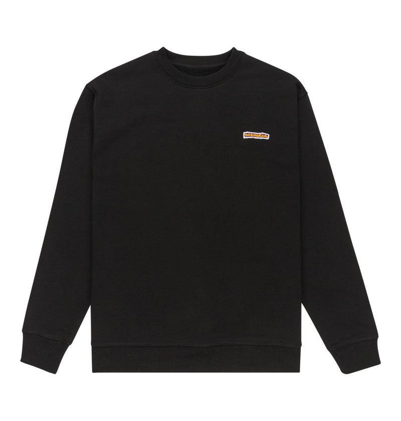 Load image into Gallery viewer, DC Men&#39;s Patch It Sweatshirt Black EDYFT03548_KVJ0
