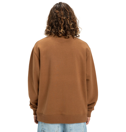 DC Men's Patch It Sweatshirt Toffee EDYFT03548_CQF0