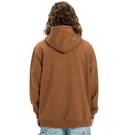 DC Men's Patch It Hoodie Toffee EDYFT03549_CQF0