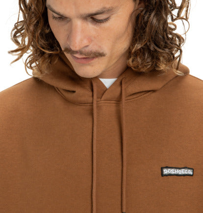 Load image into Gallery viewer, DC Men&#39;s Patch It Hoodie Toffee EDYFT03549_CQF0
