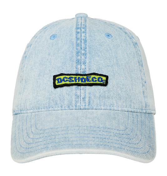DC Men's Patch It Strapback Cap Blue Fog EDYHA03175_BGJ0