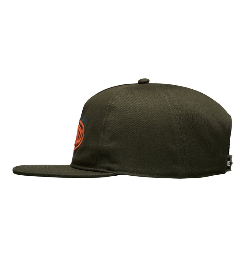 Load image into Gallery viewer, DC Men's Circle Bound Cap Bronze Green EDYHA03202-GQQ0
