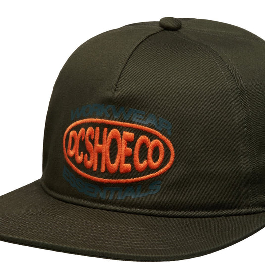 DC Men's Circle Bound Cap Bronze Green EDYHA03202-GQQ0