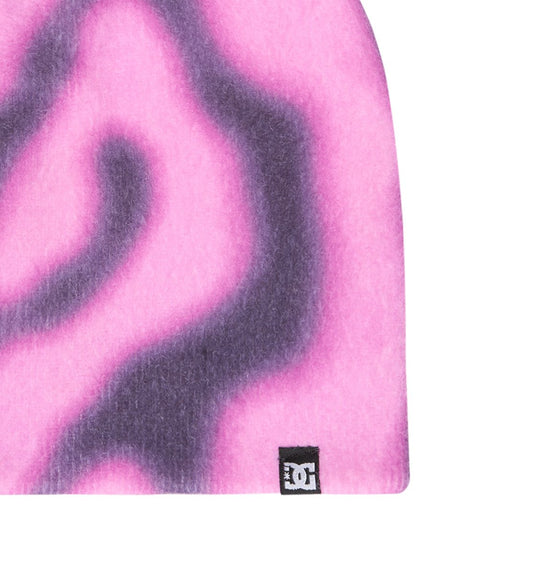 DC Unisex Blurry Skully Beanie Offscale Lilac EDYHA03215-PHA6