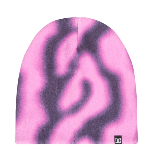 DC Unisex Blurry Skully Beanie Offscale Lilac EDYHA03215-PHA6