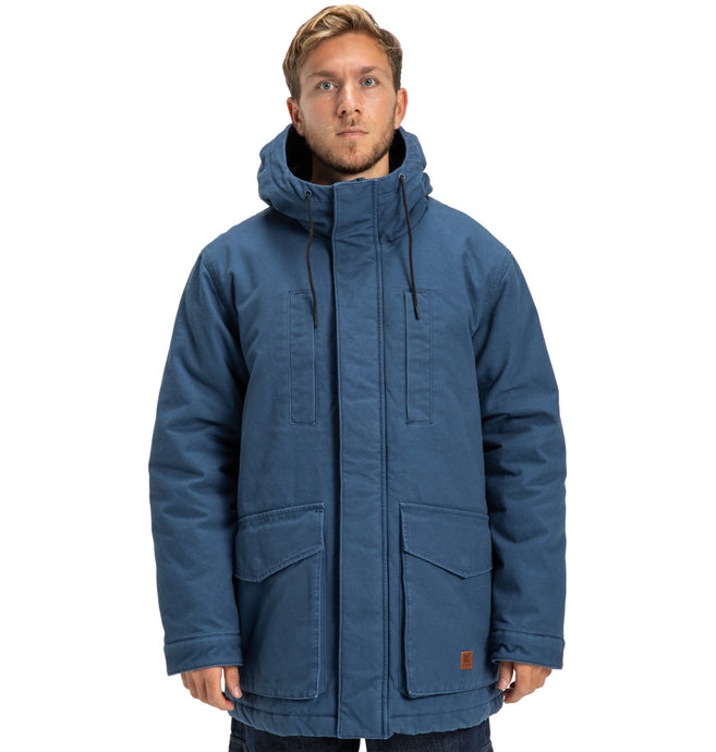 DC Men's Juryfield Padded Jacket Dark Denim EDYJK03262-BRQ0