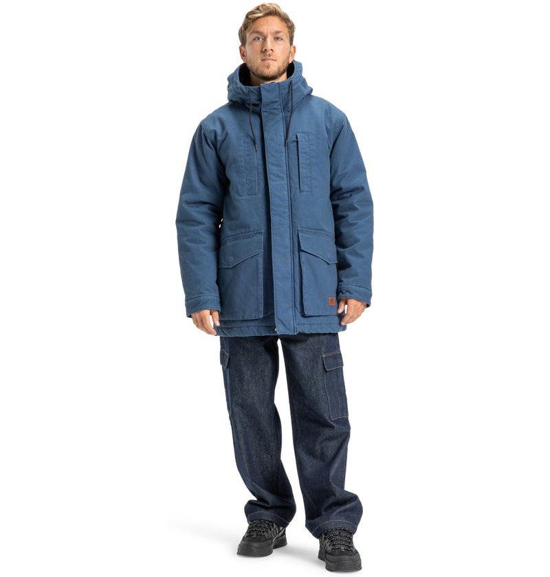 Load image into Gallery viewer, DC Men&#39;s Juryfield Padded Jacket Dark Denim EDYJK03262-BRQ0

