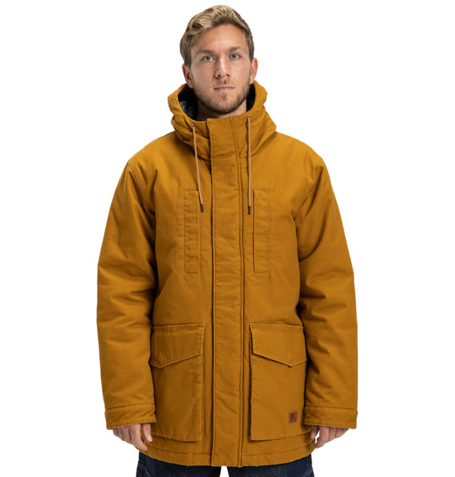 DC Men's Juryfield Padded Jacket Golden Brown EDYJK03262-CPD0