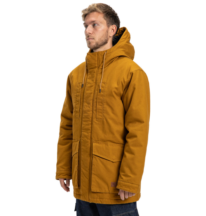 Load image into Gallery viewer, DC Men&#39;s Juryfield Padded Jacket Golden Brown EDYJK03262-CPD0
