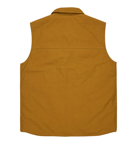 DC Men's Keyless Workwear Jacket Golden Brown EDYJK03264-CPD0