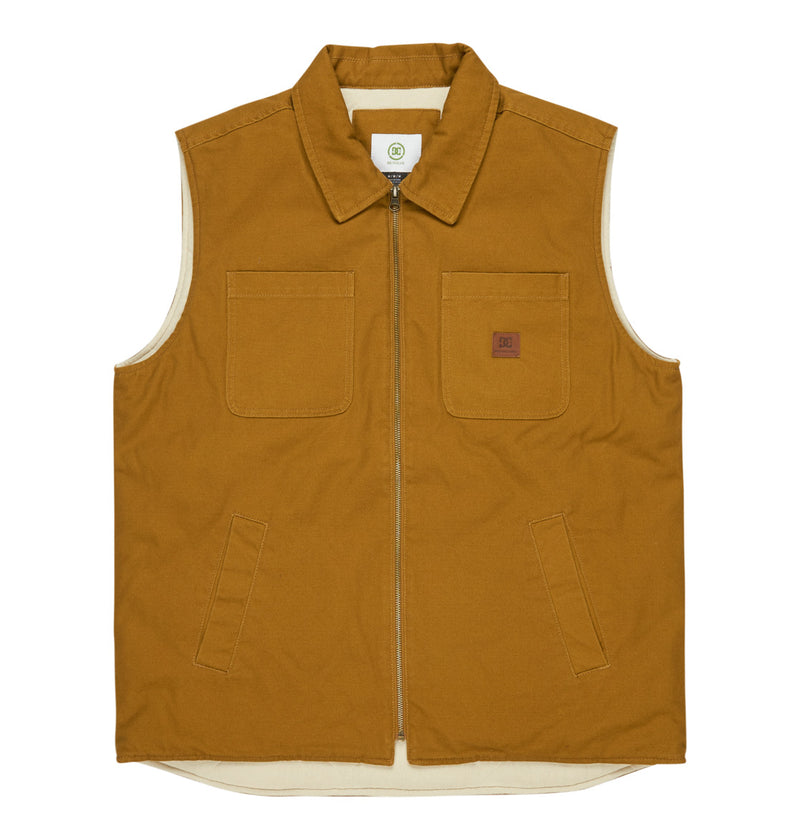 Load image into Gallery viewer, DC Men&#39;s Keyless Workwear Jacket Golden Brown EDYJK03264-CPD0
