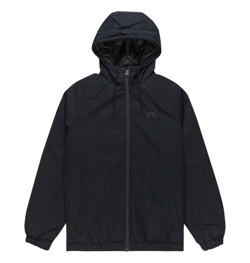 Load image into Gallery viewer, DC Men&#39;s Navigator Padded Hooded Jacket Black EDYJK03268-KVJ0
