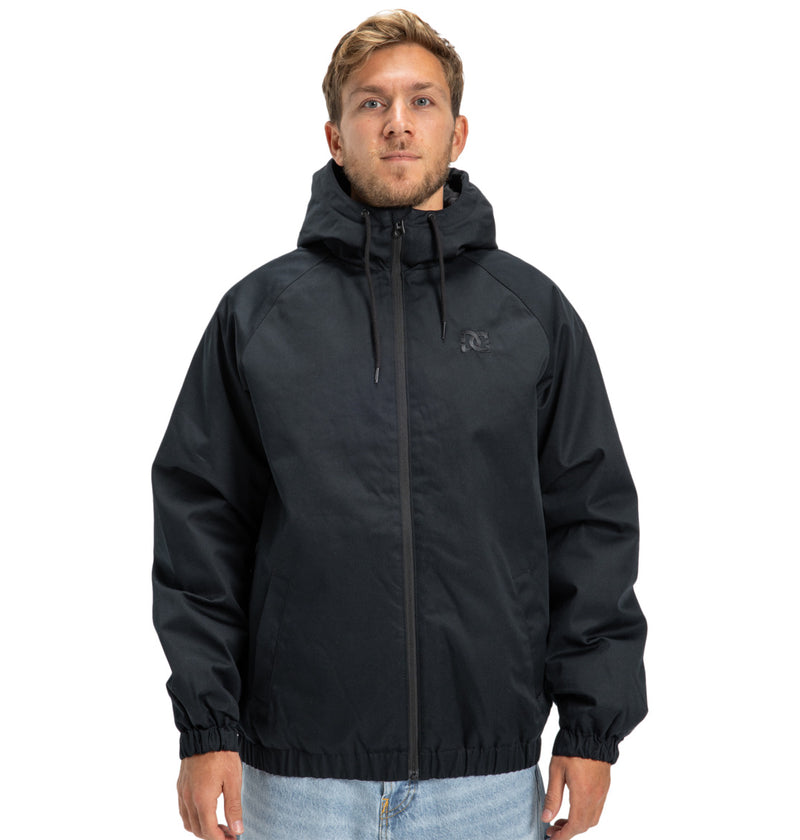 Load image into Gallery viewer, DC Men&#39;s Navigator Padded Hooded Jacket Black EDYJK03268-KVJ0
