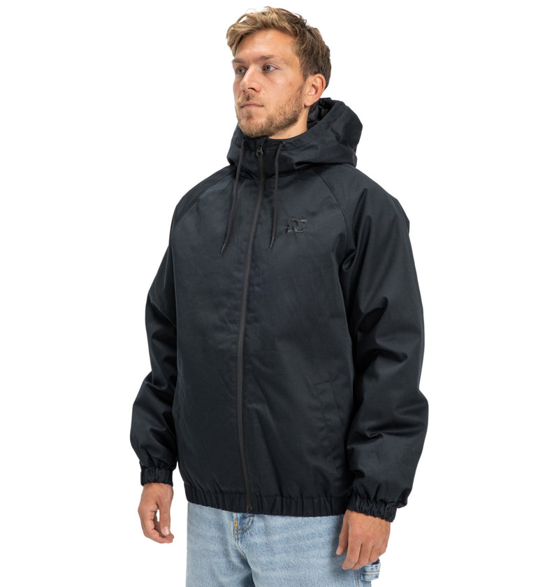 Load image into Gallery viewer, DC Men&#39;s Navigator Padded Hooded Jacket Black EDYJK03268-KVJ0
