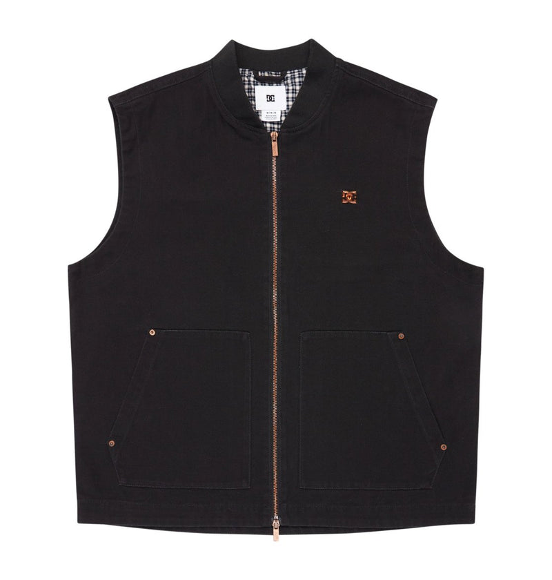 Load image into Gallery viewer, DC Men's Workshop Canvas Jacket Black EDYJK03277-KVJ0

