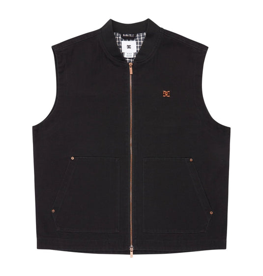 DC Men's Workshop Canvas Jacket Black EDYJK03277-KVJ0