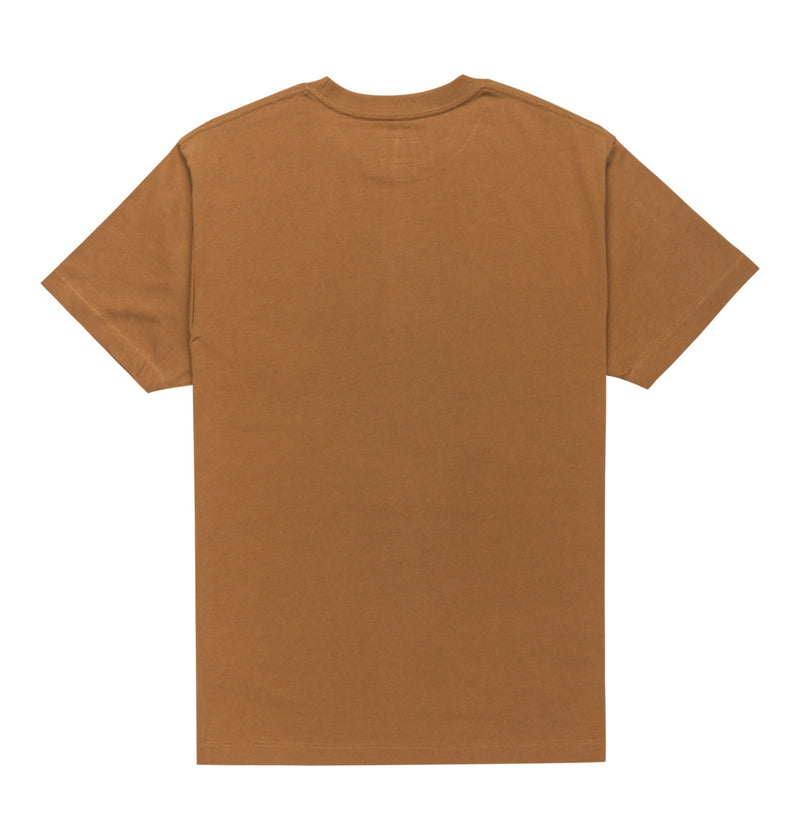 Load image into Gallery viewer, DC Mens&#39; Patch It Short Sleeve Pocket T-Shirt Toffee EDYKT03534-CQF0
