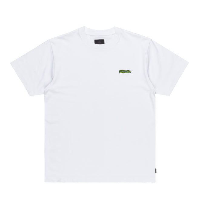 DC Men's Patch It Pocket T-Shirt White EDYKT03534_WBB0