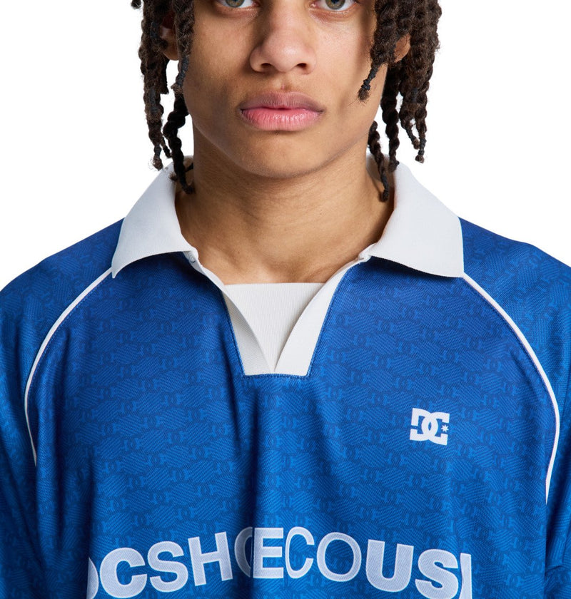 Load image into Gallery viewer, DC Men's Soccer Football Shirt Estate Blue EDYKT03546-BSW0
