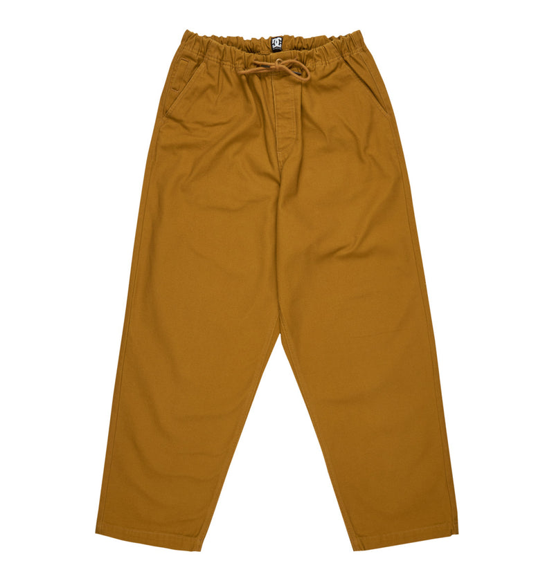 Load image into Gallery viewer, DC Men&#39;s Framed Elasticated Waist Pants Golden Brown EDYNP03169-CPD0

