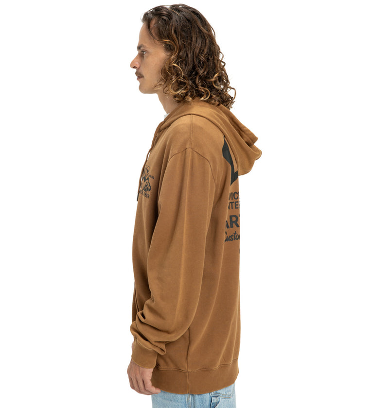 Load image into Gallery viewer, DC Men&#39;s Parts Dep Zip Hoodie Toffee EDYSF03257-CQF0
