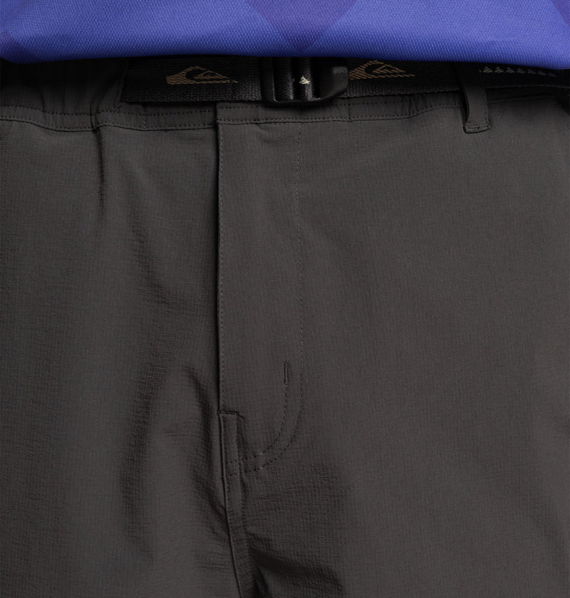 Load image into Gallery viewer, DC Men&#39;s Modified Elastic Waist Walkshorts Black EDYWS03157_KVJ0
