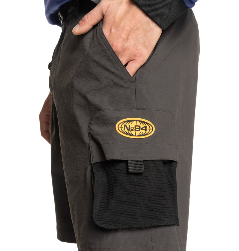 Load image into Gallery viewer, DC Men&#39;s Modified Elastic Waist Walkshorts Black EDYWS03157_KVJ0
