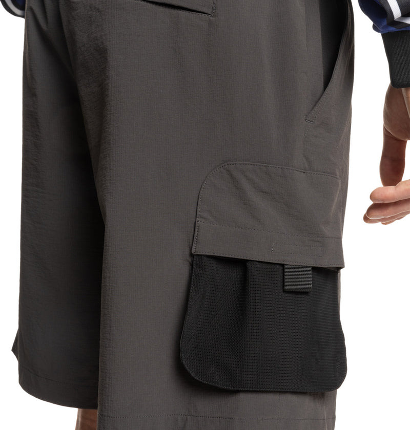 Load image into Gallery viewer, DC Men&#39;s Modified Elastic Waist Walkshorts Black EDYWS03157_KVJ0
