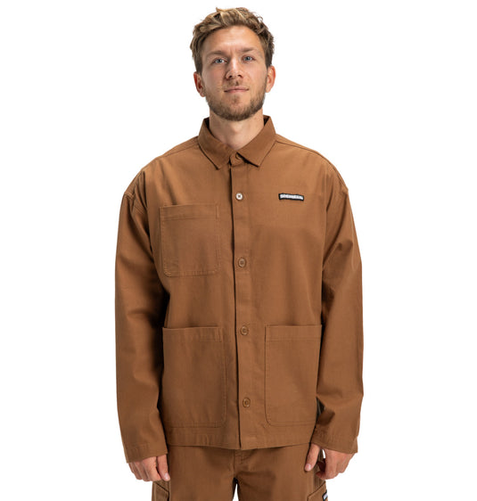 DC Men's Showcase Overshirt Toffee EDYWT03262-CQF0
