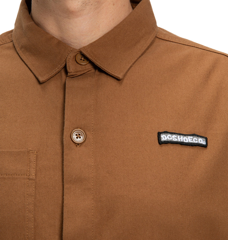 Load image into Gallery viewer, DC Men&#39;s Showcase Overshirt Toffee EDYWT03262-CQF0
