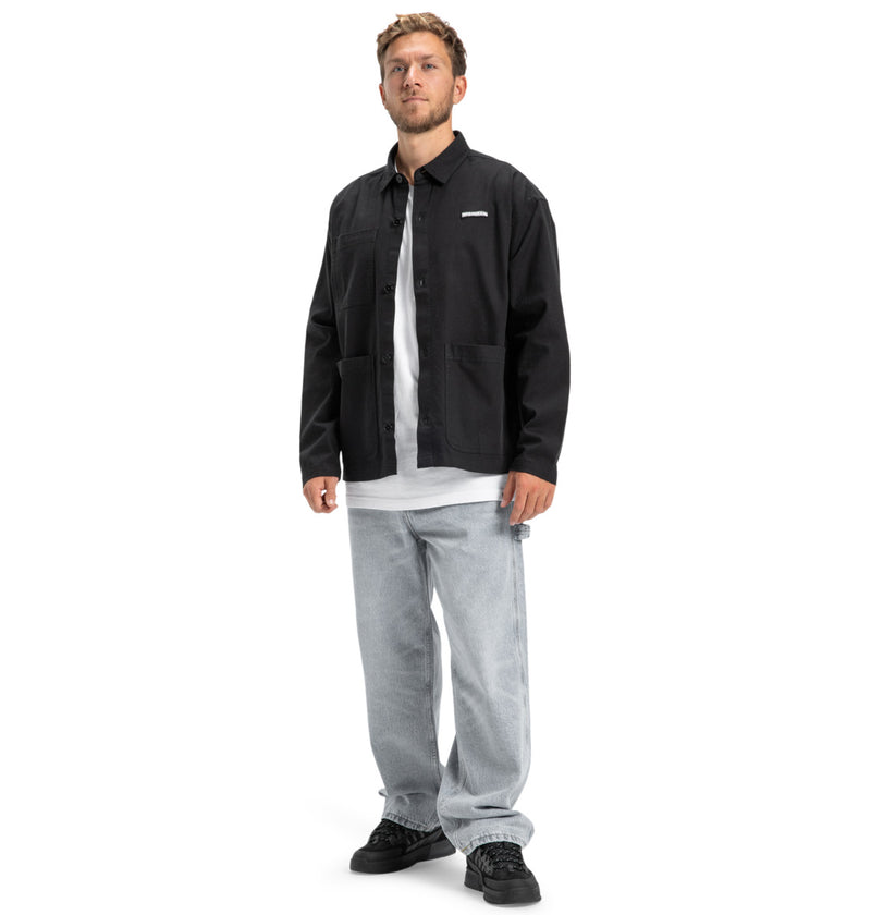 Load image into Gallery viewer, DC Men&#39;s Showcase Overshirt Black EDYWT03262-KVJ0
