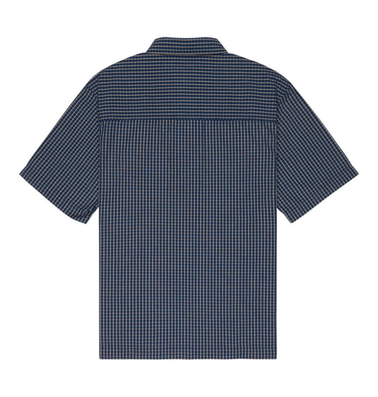 DC Men's Game On Short Sleeve Shirt Estate Blue EDYWT03264-BSW0