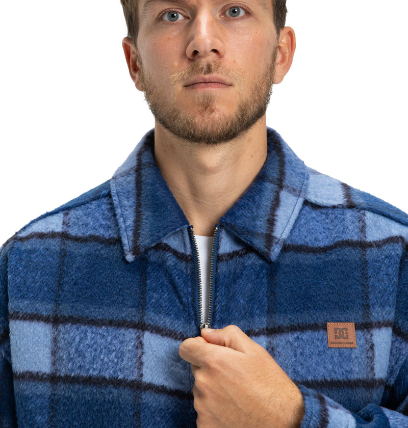 Load image into Gallery viewer, DC Men&#39;s Henderson Overshirt Jacket Estate Blue EDYWT03266-BSW0
