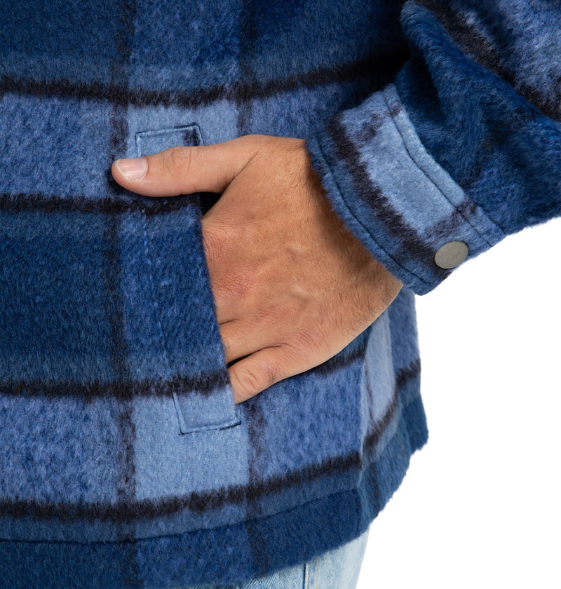 Load image into Gallery viewer, DC Men&#39;s Henderson Overshirt Jacket Estate Blue EDYWT03266-BSW0
