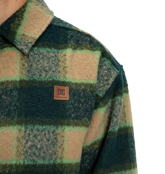 DC Men's Henderson Overshirt Jacket Ponderosa Pine EDYWT03266-GTP0