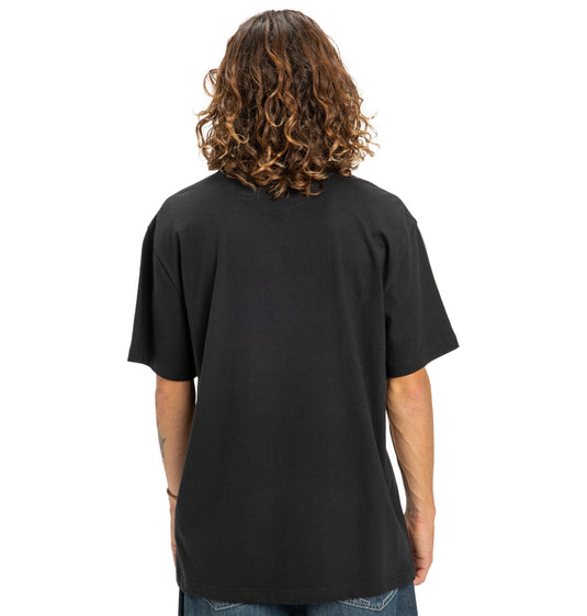 DC Men's Star Filled T-Shirt Black EDYZT04348-KVJ0