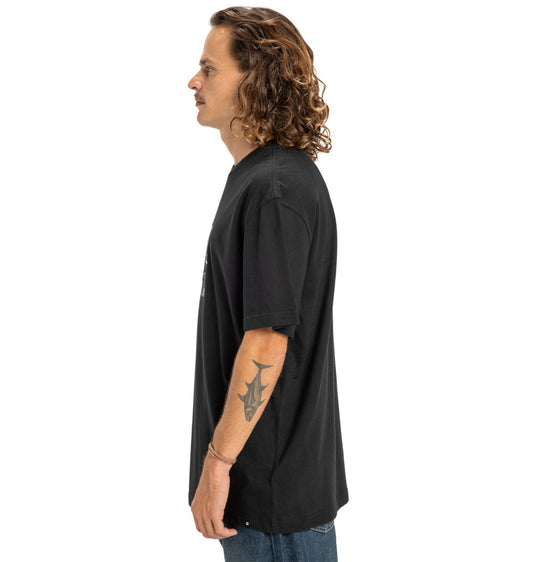 DC Men's Star Filled T-Shirt Black EDYZT04348-KVJ0