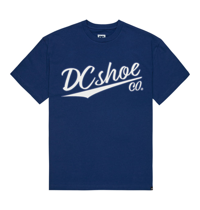 DC Men's Substitute T-Shirt Estate Blue EDYZT04373-BSW0