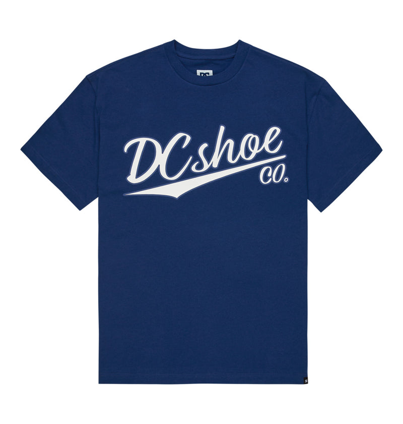 Load image into Gallery viewer, DC Men&#39;s Substitute T-Shirt Estate Blue EDYZT04373-BSW0
