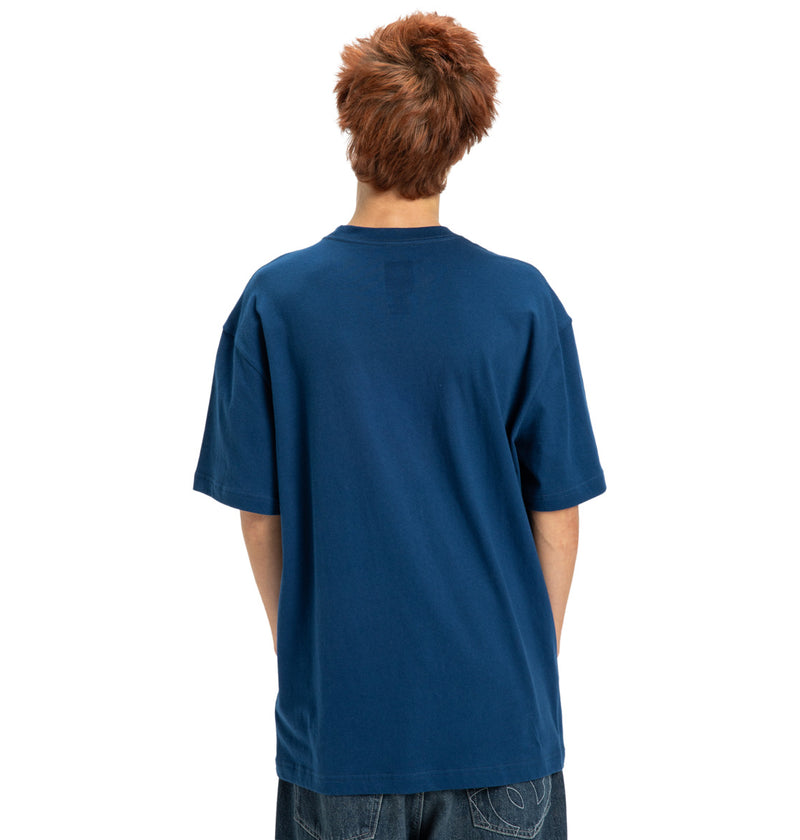 Load image into Gallery viewer, DC Men&#39;s Substitute T-Shirt Estate Blue EDYZT04373-BSW0
