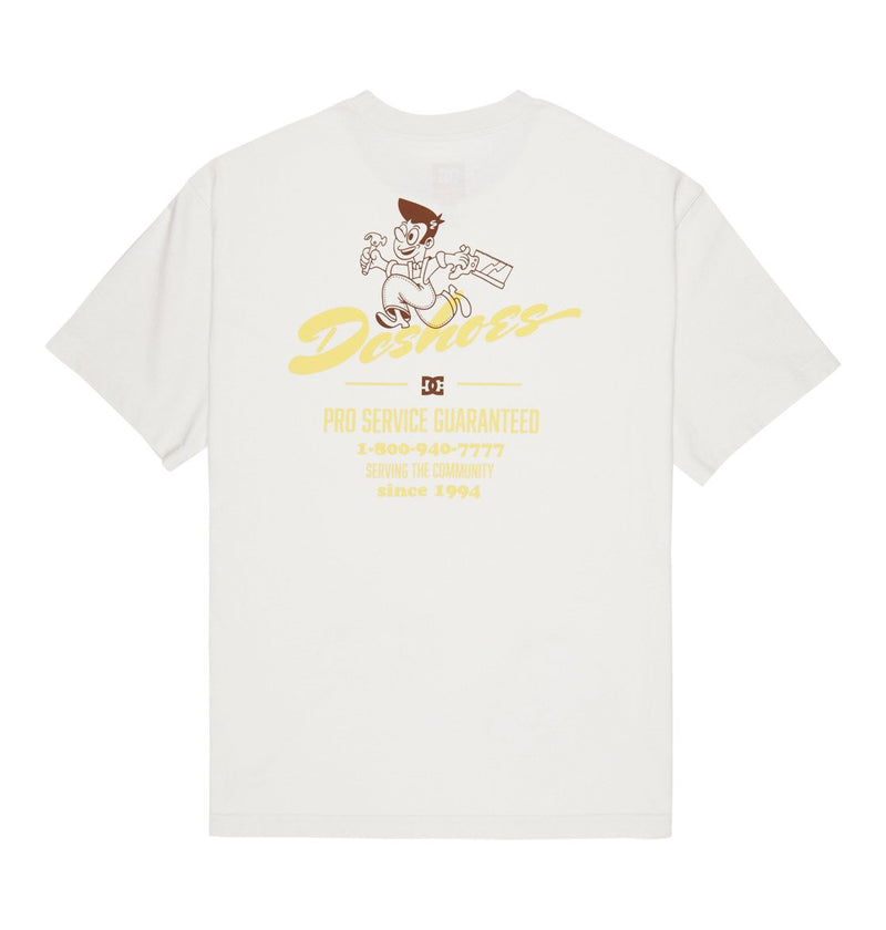 Load image into Gallery viewer, DC Men's Fixing Up Short-Sleeve T-Shirt White EDYZT04398-WCQ0
