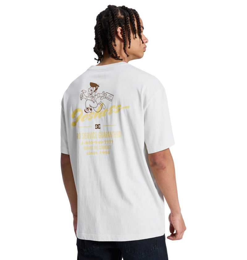 Load image into Gallery viewer, DC Men's Fixing Up Short-Sleeve T-Shirt White EDYZT04398-WCQ0
