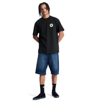 Load image into Gallery viewer, DC Men's Shape Or Destroy T-Shirt Black EDYZT04416-KVJ0
